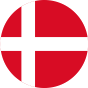Danish flag symbol representing community connection and local offerings in Hudson, New Hampshire.